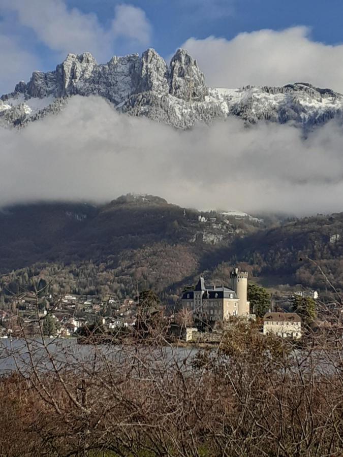 Appartamento La Carte Postale Duingt Esterno foto